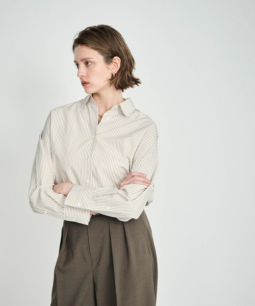 N.O.R.C ブラウス シャツ コンフォータブルシャツ レディース