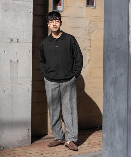 URBAN RESEARCH ROSSO MEN セーター ニット イタリア糸メリノウール