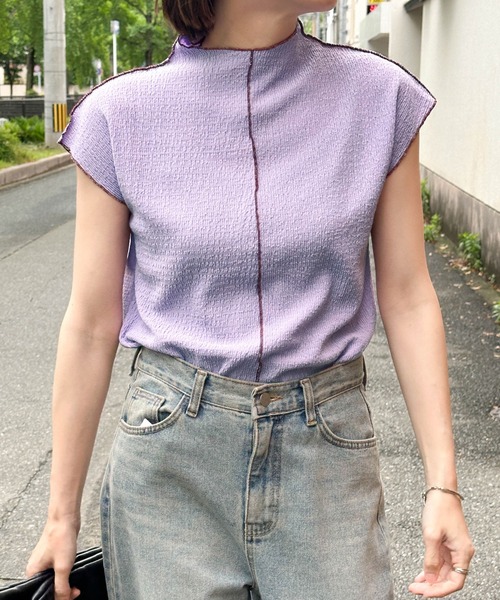 select MOCA（セレクトモカ） tシャツ センターラインメローカットソー