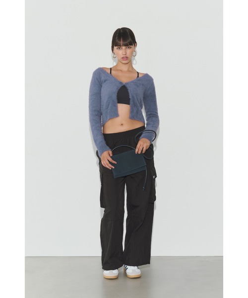 ALEXIA STAM（アリシアスタン） カーディガン Wellness Shaggy Knit