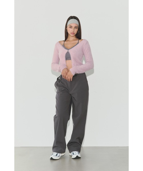 ALEXIA STAM（アリシアスタン） カーディガン Wellness Shaggy Knit