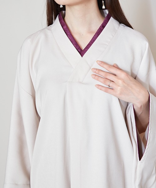 カヤ 「カヤ」流水文様 洒落着トップス レディース : ZOZOTOWN Yahoo