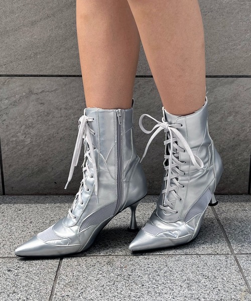 SPIRALGIRL（スパイラルガール） ブーツ ポインテッドトゥスニーカー