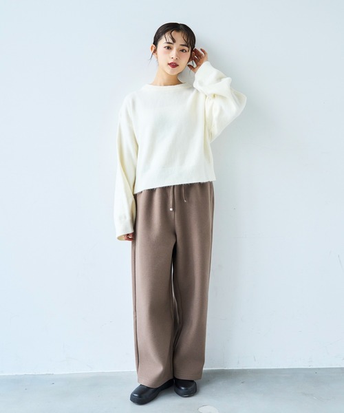 mil（ミル） ニット セーター クロップドニットセーター「585154