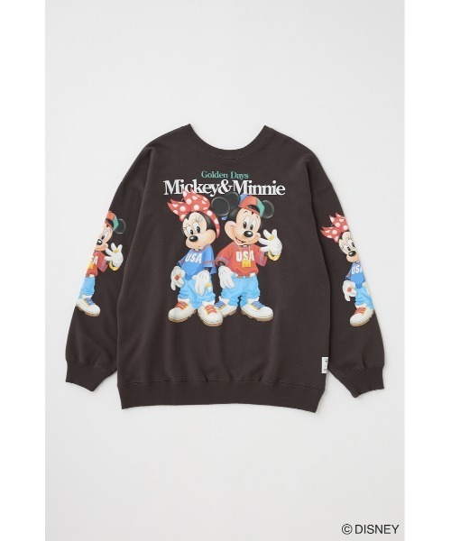 Disney SERIES CREATED by MUS トレーナー スウェット MD BACKWARDS MM