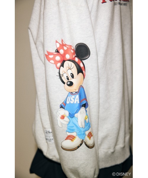 Disney SERIES CREATED by MUS トレーナー スウェット MD BACKWARDS MM