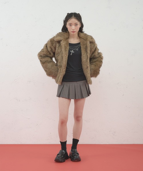 FCMM コート アウター 「日本限定」FAKE FUR COAT / フェイクファー