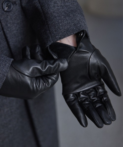 CLEL（クレイル） 手袋 「CLEL」Lamb Leather Gloves/ラムレザー