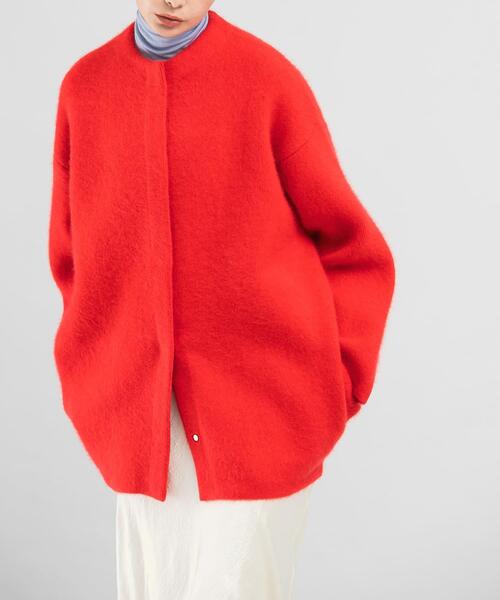 ELENDEEK（エレンディーク） カーディガン ELENDEEK CN RACCOON MIX