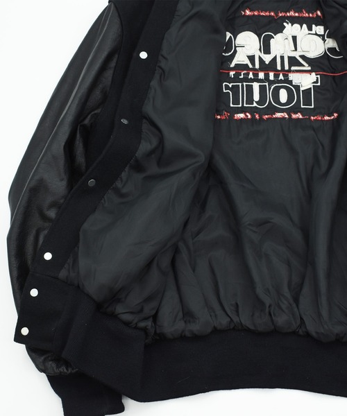 VINTAGE スタジャン 「ヴィンテージ古着」ZIMA BLACK Comedy Tour