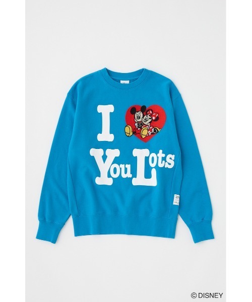 Disney SERIES CREATED by MUS トレーナー スウェット MD I LOVE MM
