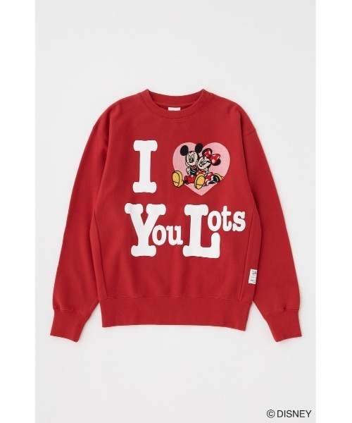 Disney SERIES CREATED by MUS トレーナー スウェット MD I LOVE MM