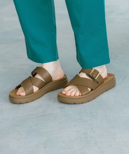 studio CLIP（スタディオクリップ） サンダル 「軽量」軽らくベルト