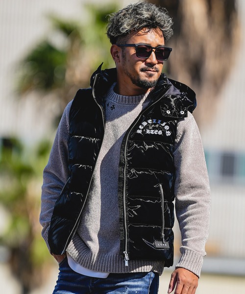 adamsJUGGLER（アダムスジャグラー） ダウンベスト ベスト RTEGバック