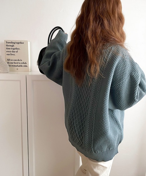 classicalelf（クラシカルエルフ） カーディガン ニットなのに軽量