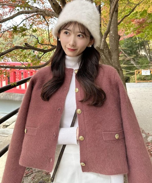 anuans（アニュアンス） ジャケット ノーカラージャケット 「ZOZO限定