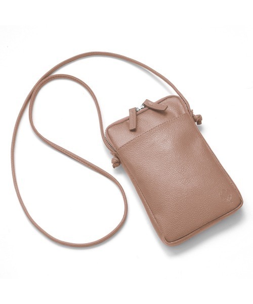 ショルダーバッグ バッグ レザースマホショルダー レディース