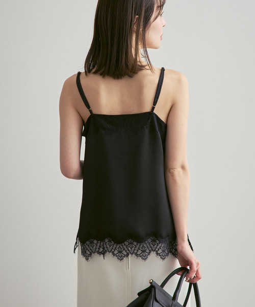 NOBLE（ノーブル） キャミソール 「追加」リバーレーストリミング
