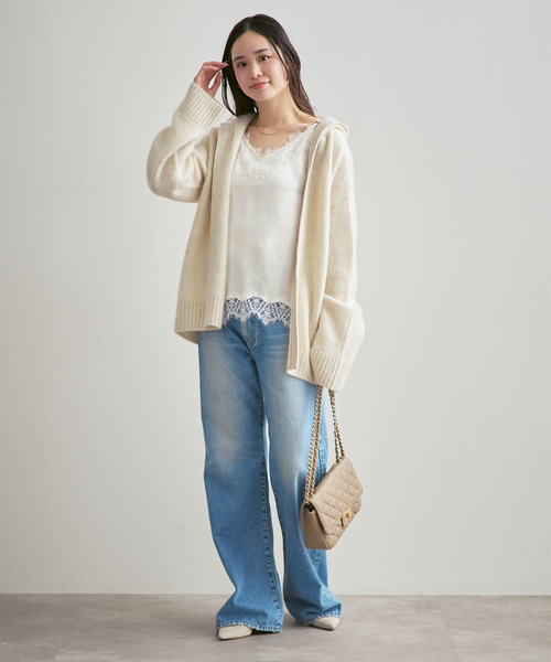 NOBLE（ノーブル） キャミソール 「追加」リバーレーストリミング