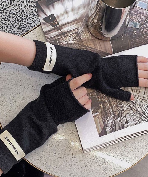 アームカバー タグ ロゴ 指穴 アームウォーマー レディース : ZOZOTOWN