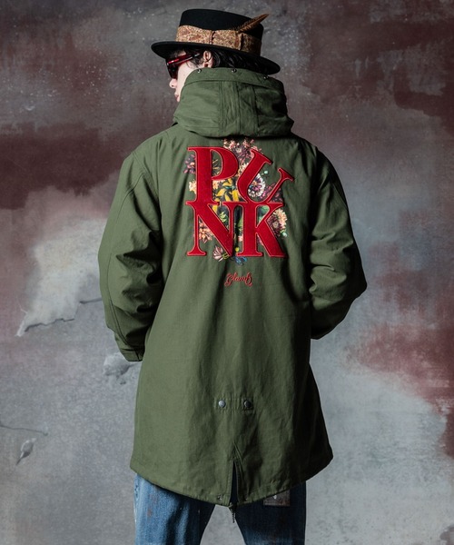 glamb（グラム） モッズコート コート Punk Bouquet Mods Coat