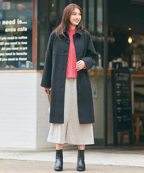 grove（グローブ） ステンカラーコート コート クラシカルな佇まい