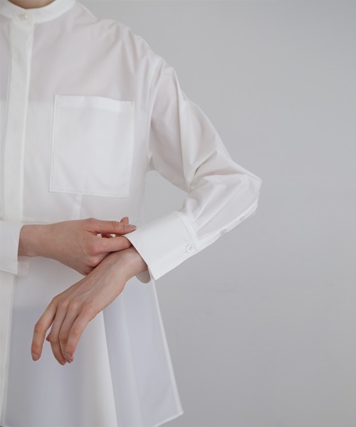 LE PHIL（ル フィル） ブラウス シャツ SOLOTEXペプラムブラウス