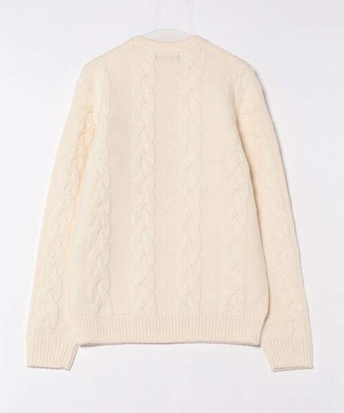 FRED PERRY MADE FOR BEAMS ニットセーター L ベージュ FRED PERRY