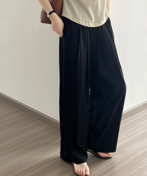 COCOMOMO パンツ 「カラー×サイズ展開あり」 さらっと快適、ゆるっと