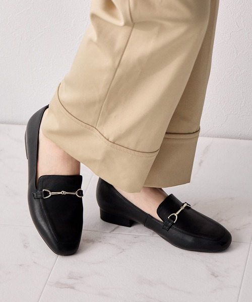 HIMIKO ローファー 「HIMIKO」「WEB限定デザイン」ビットモチーフ