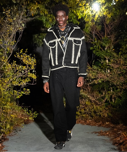 amok（アモク） シャツ AMULET EMBROIDERY SHIRT メンズ レディース