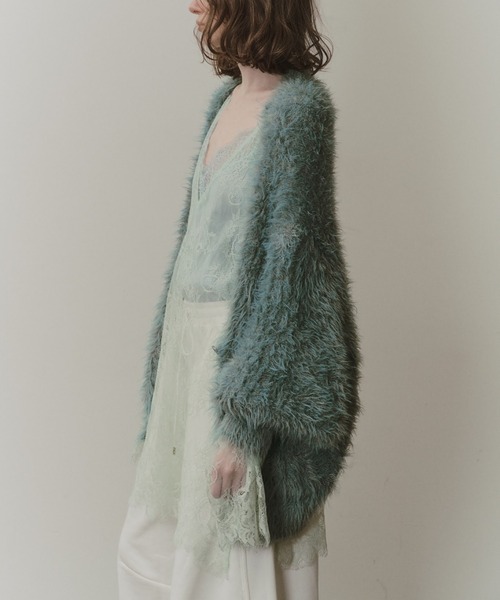 LA BELLE ETUDE（ラベルエチュード） カーディガン フェザーヤーン