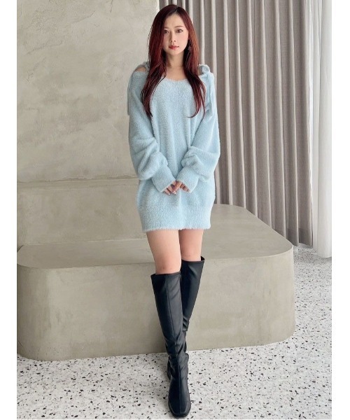 MERCURYDUO（マーキュリーデュオ） ブーツ ストレッチロングブーツ