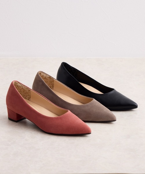 HIMIKO 26.0 希少サイズ 本革 ポインテッドフラットパンプス 新品