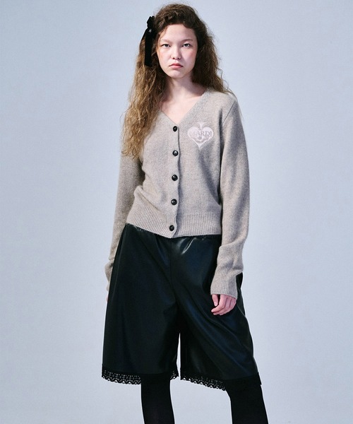 Mardi Mercredi（マルディメクルディ） カーディガン RACCOON BLENDED