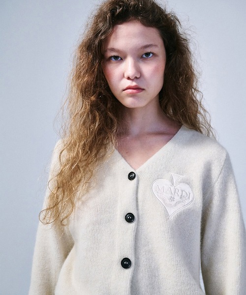 Mardi Mercredi（マルディメクルディ） カーディガン RACCOON BLENDED