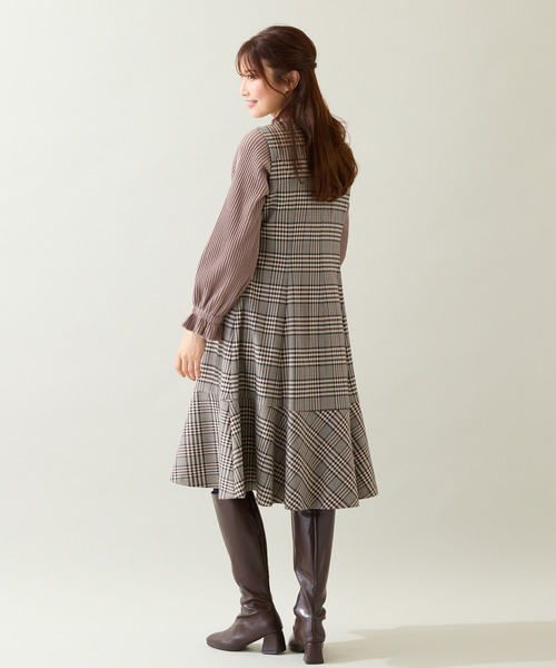 Rose Tiara（ローズティアラ） ジャンパースカート MIXチェック