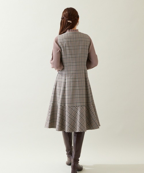 Rose Tiara（ローズティアラ） ジャンパースカート MIXチェック