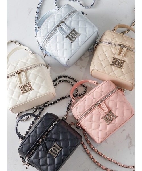 Darich（ダーリッチ） ハンドバッグ キルティングスクエアミニバッグ