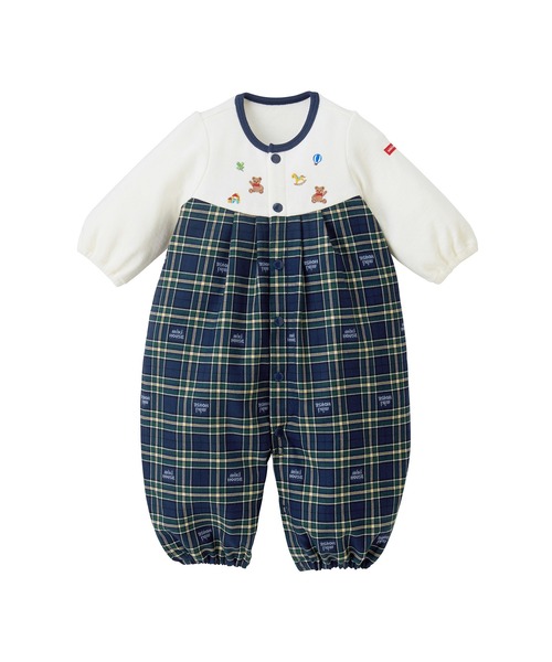 MIKI HOUSE（ミキハウス） ベビー服 ロンパース ミキハウスチェック