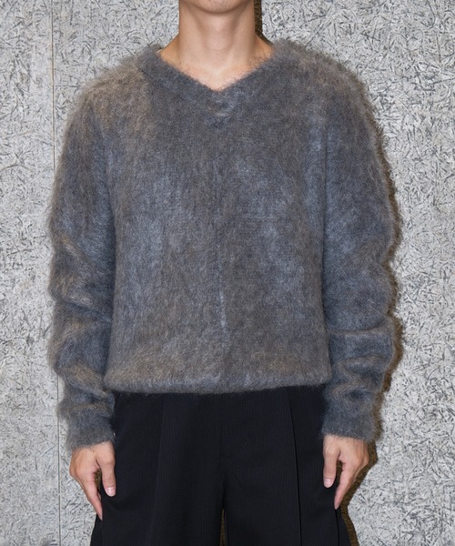 NVRFRGT（ネヴァーフォーゲット） セーター ニット BRUSHED MOHAIR V