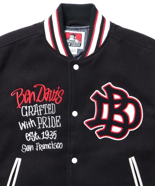 BEN DAVIS（ベンデイビス） スタジャン メンズ レディース : ZOZOTOWN