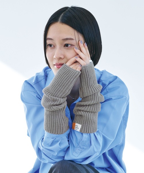 Wpc. アームカバー ONDOO リブニットウォームアームカバー レディース