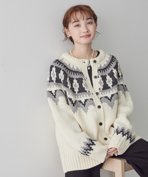 AMERICAN HOLIC（アメリカンホリック） カーディガン ノルディック柄