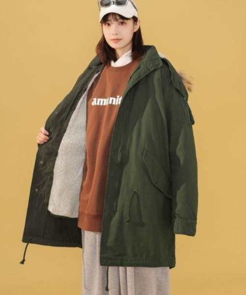 Mangrove（マングローブ） モッズコート コート 中綿ライナー取り外し