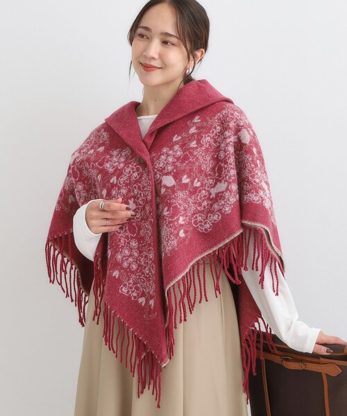 SHOO・LA・RUE（シューラルー） ポンチョ 「リバーシブル」心も