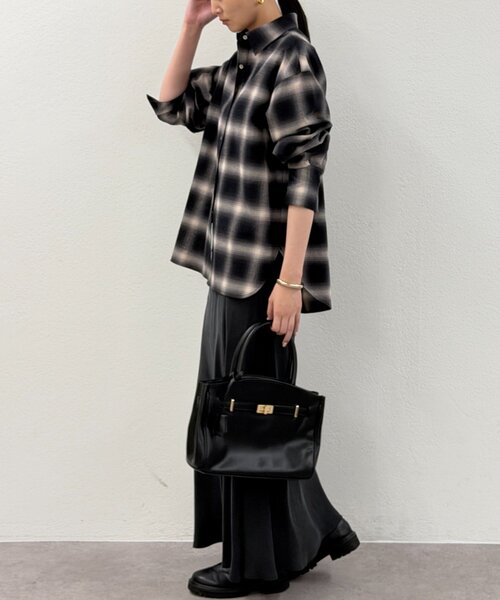 Loungedress（ラウンジドレス） ブラウス シャツ ベーシックオンブレ