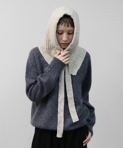 THE CELL. ニット帽 ニットキャップ ネックウォーマーバラクラバ NECK