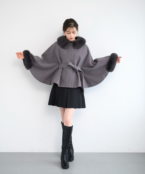 MISCH MASCH（ミッシュマッシュ） ポンチョ ポンチョコート/MM448601