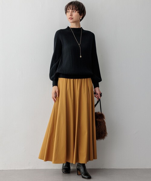 23区（ニジュウサンク） スカート 「洗える」ストレッチタイプライター